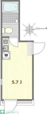 リブ亀有の物件間取画像